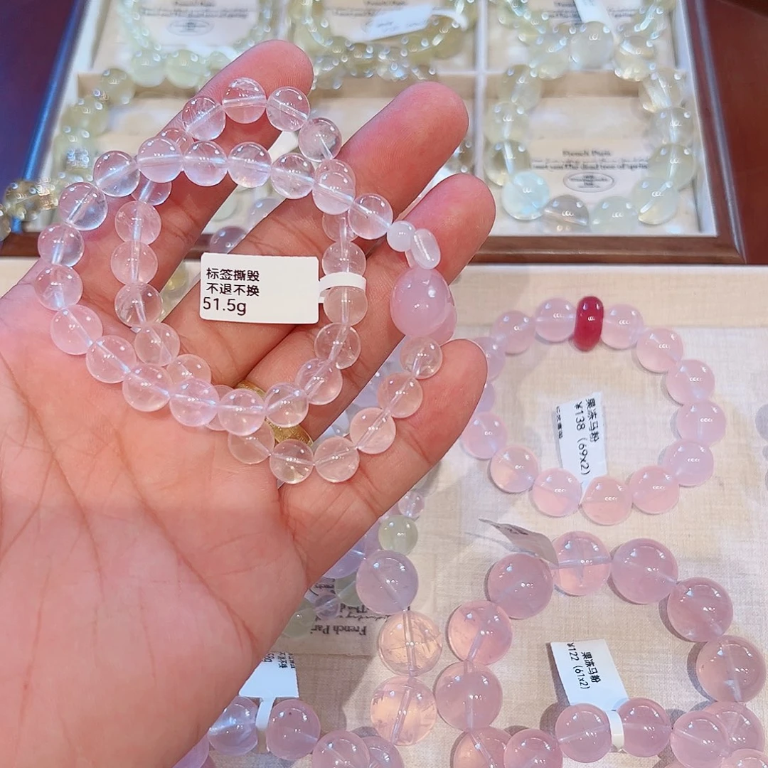 晚***晚水晶手链未镶嵌9+咪