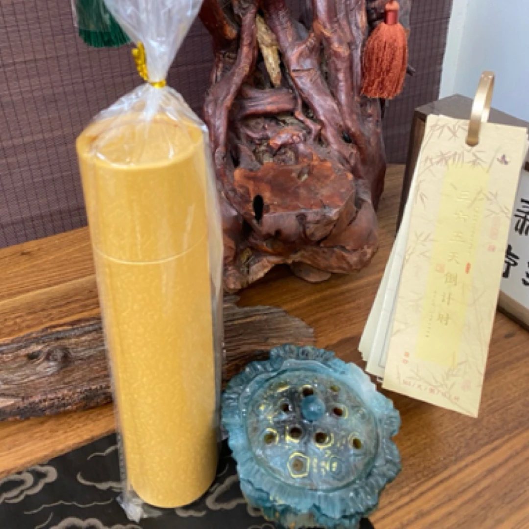 雷击枣木线香 一桶500根左右