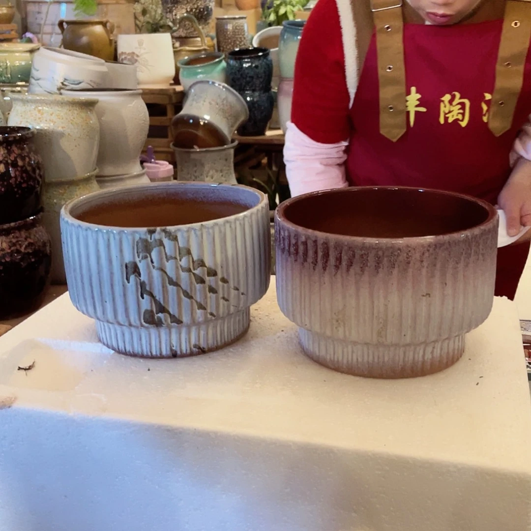 紫砂花盆高度12口径18