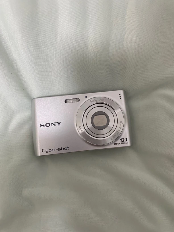 9新 Sony/索尼 w510银色箱说全ccd数码相机