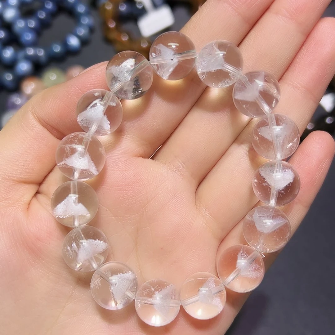 未镶嵌手链水晶金字塔13毫米9号