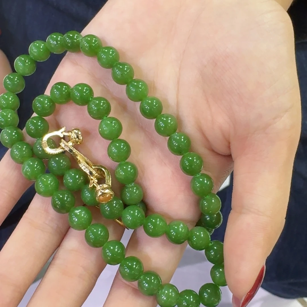 和田玉未镶嵌颈饰多样性发货拍一发一卡8左右