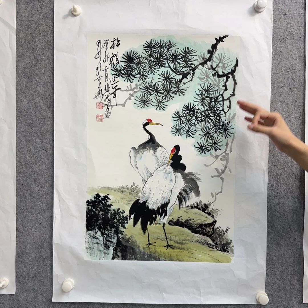书法书法作品多次参加