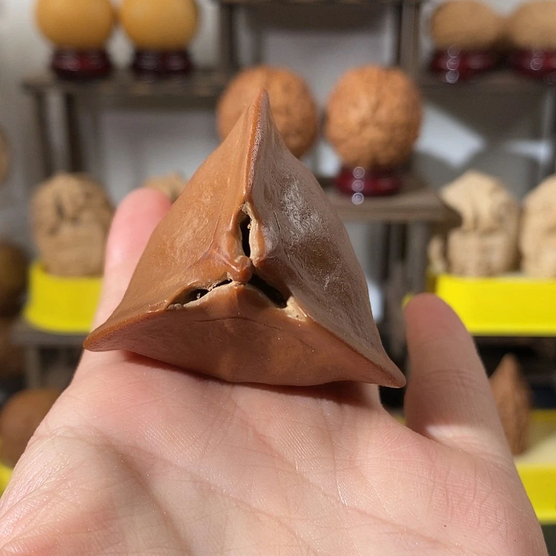 吊坠文玩核桃橄榄核单籽微瑕5266