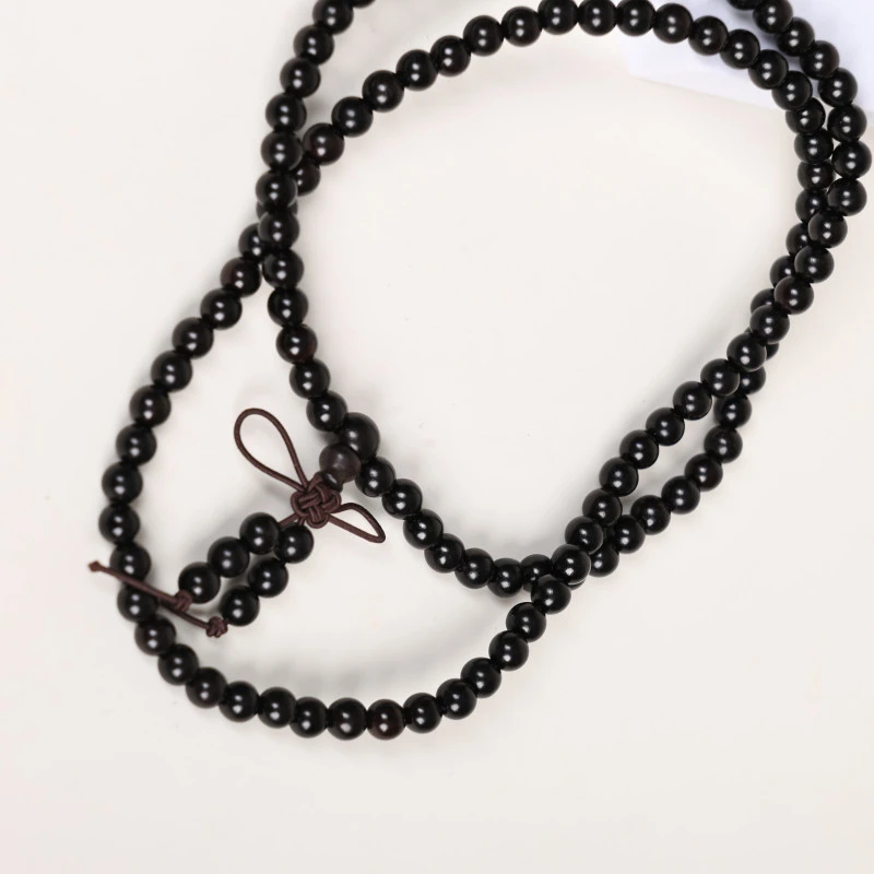 MK047无礼盒紫檀手串0.6