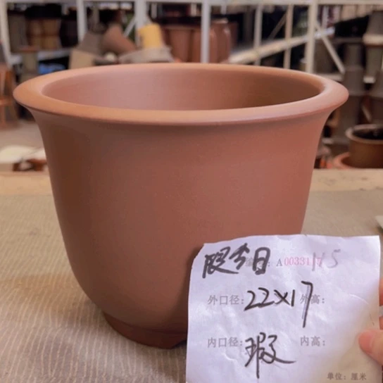 紫砂花盆紫紫砂盆