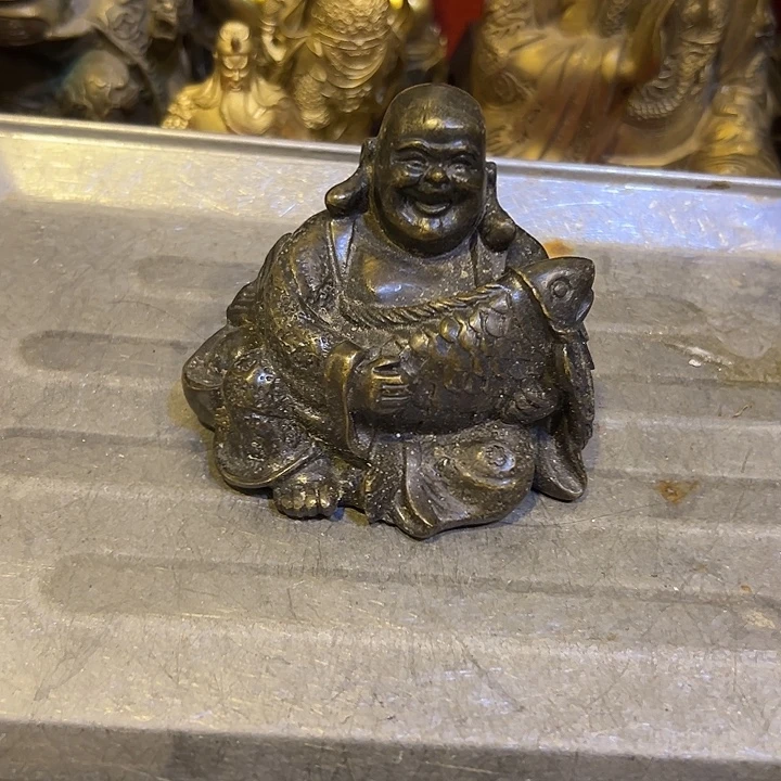黄铜摆件，文房工艺品摆件