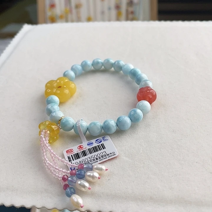 蜜蜡未镶嵌裸石蜜蜡手串