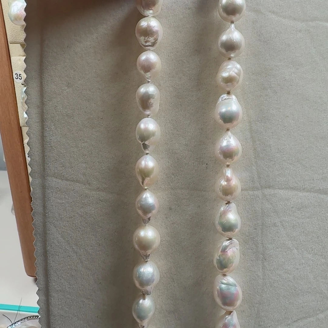 淡水珍珠合金颈饰