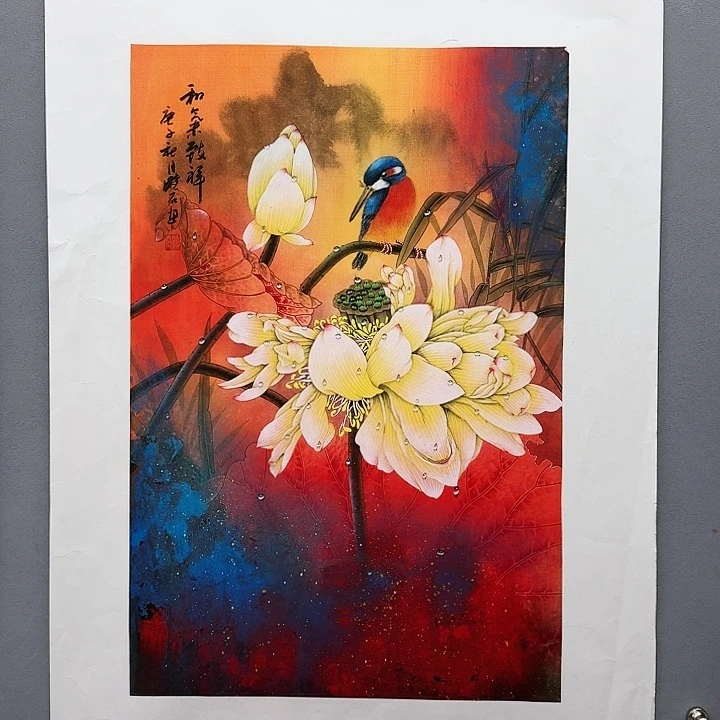 国画书法作品多次参加