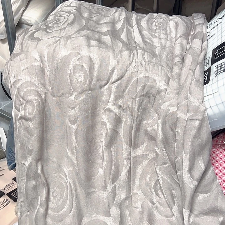 棉棉竹纤维230/250灰色提花