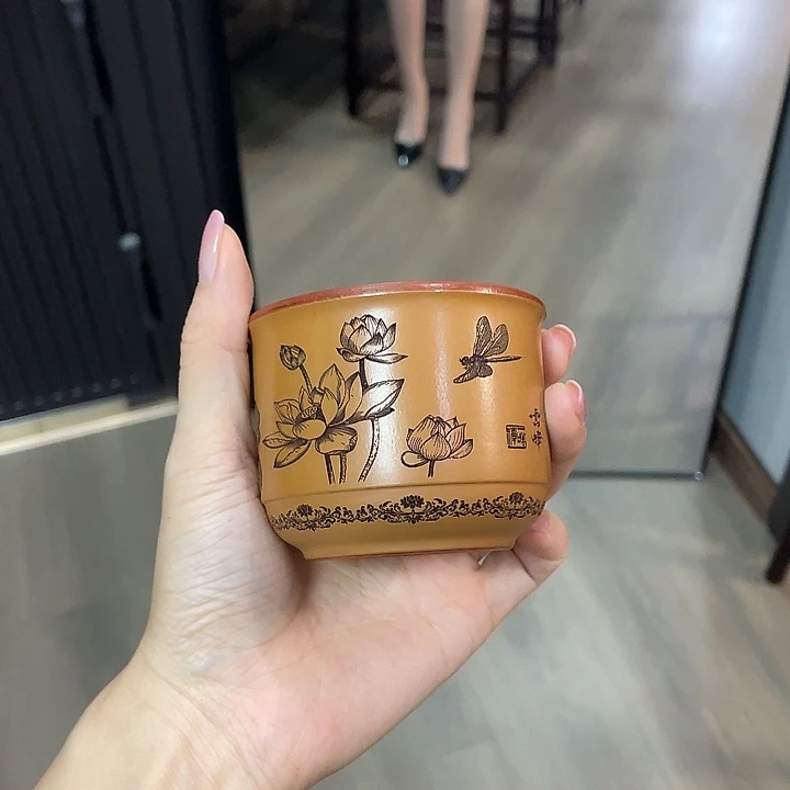 茶壶紫砂全手工打造