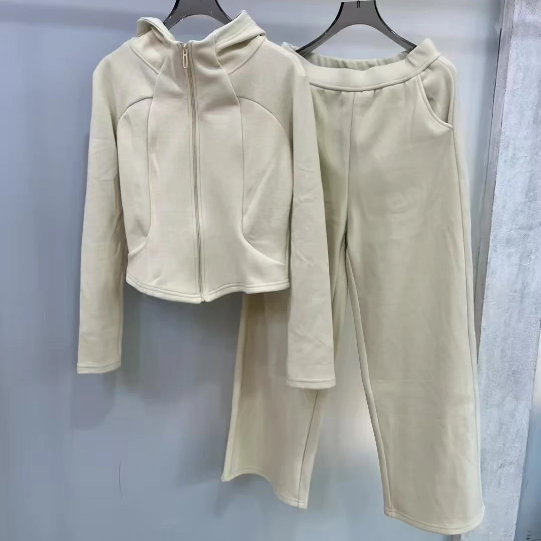 南油欧货LULU运动套装超级显瘦百搭高级秋冬休闲