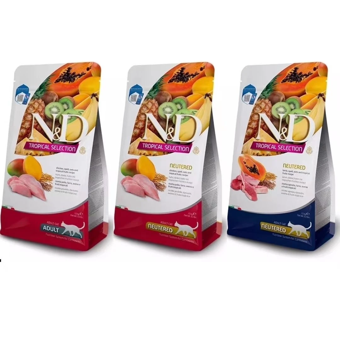 【全场满4件包邮】Farmina法米娜猫粮热带水果系列