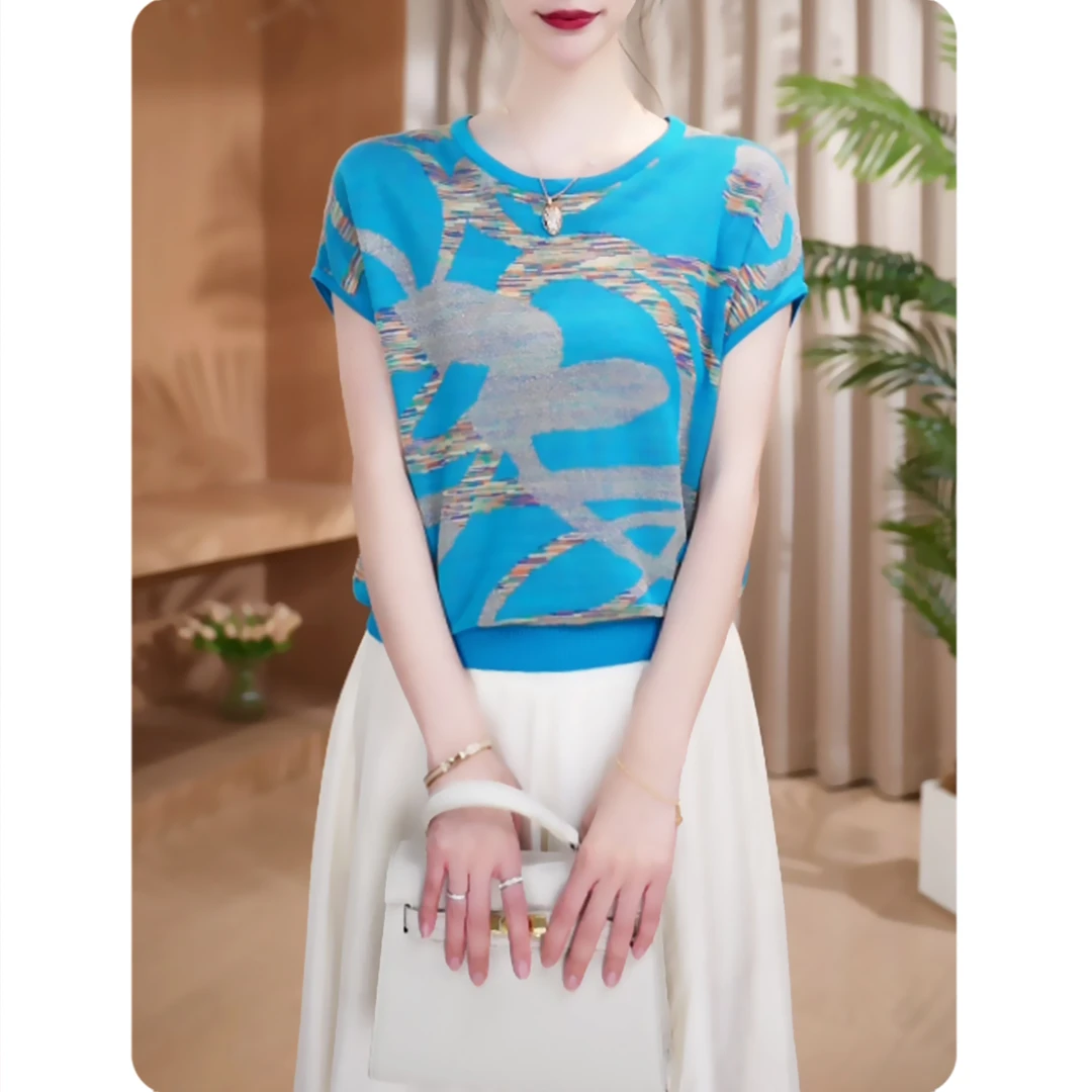 <TS2>云丝新品女士宽松小衫气质上衣时尚休闲女装2ZS01CZ157