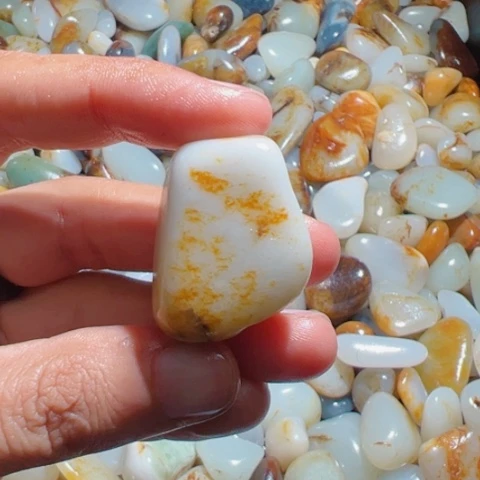 和田玉（糖玉）手链未镶嵌8