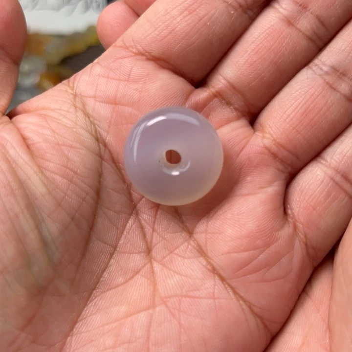 玛瑙/玉髓未镶嵌平安扣