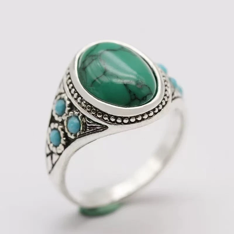 非金属珐琅戒指 专柜正品孔雀戒指