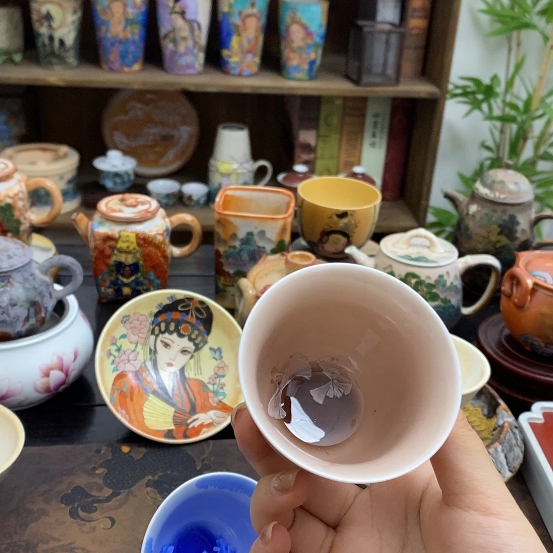 手工手绘制作茶具