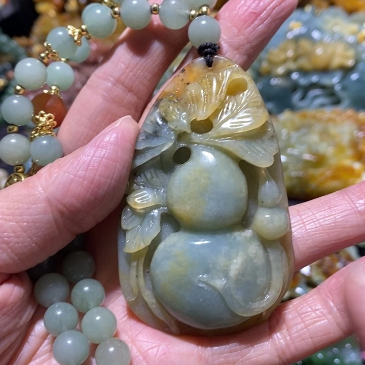 岫玉岫玉吊坠未镶嵌