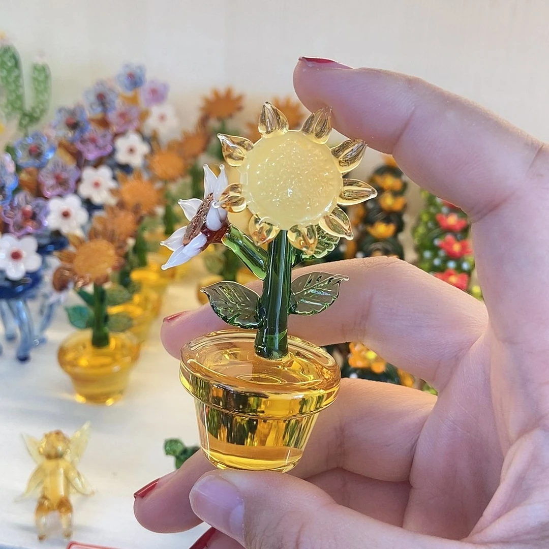 琉璃手工艺品金色