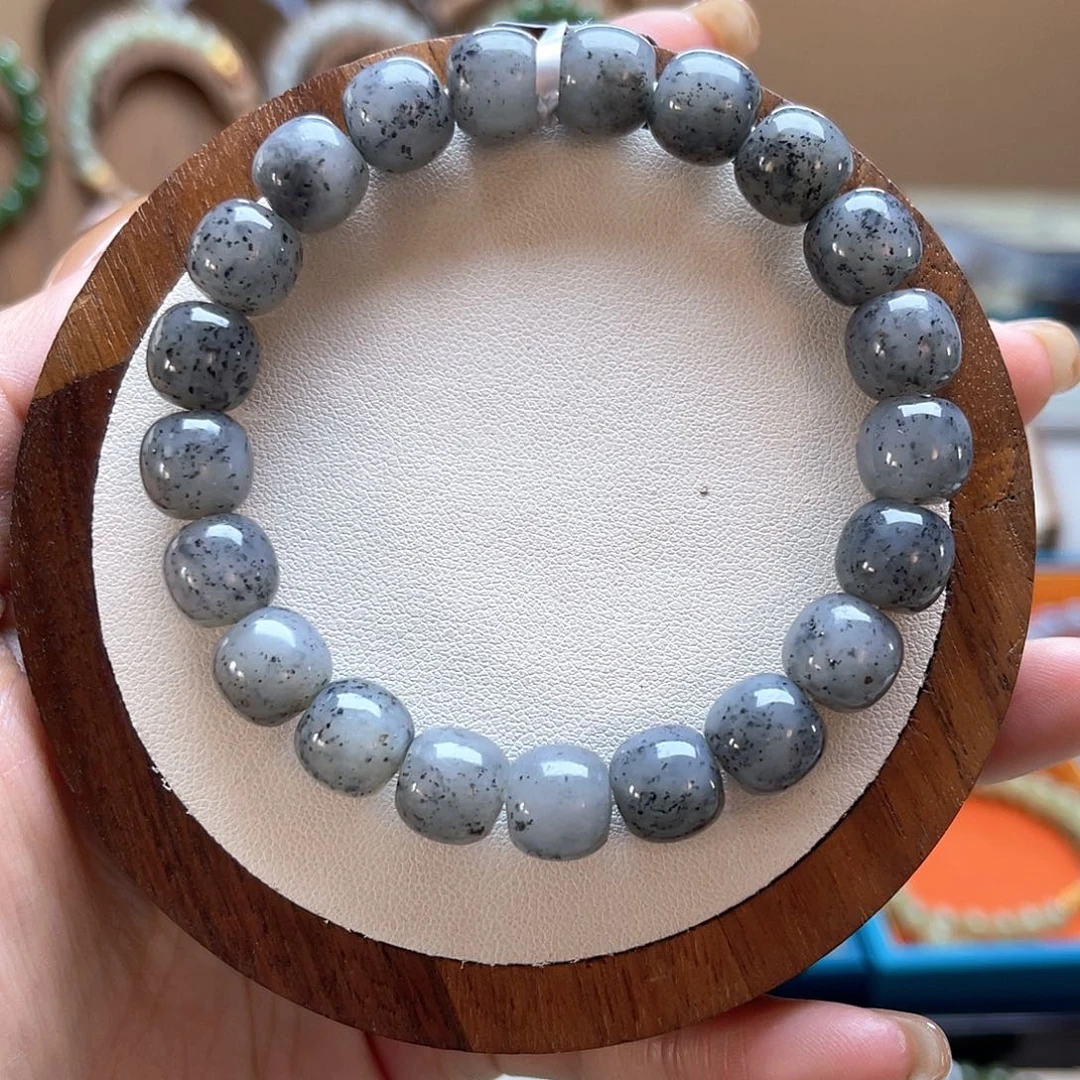 和田玉未镶嵌手串A29卡9*10