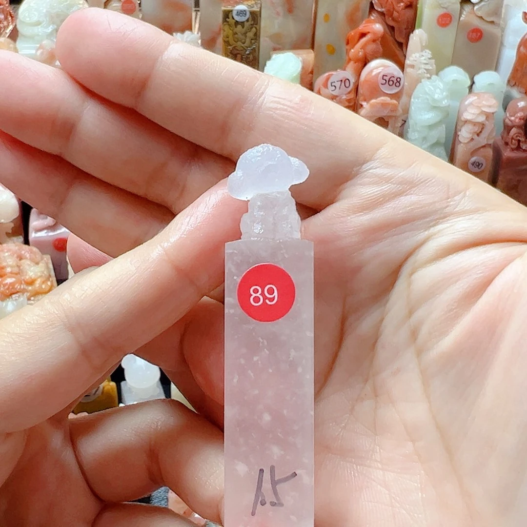 寿山石印石包刻字89