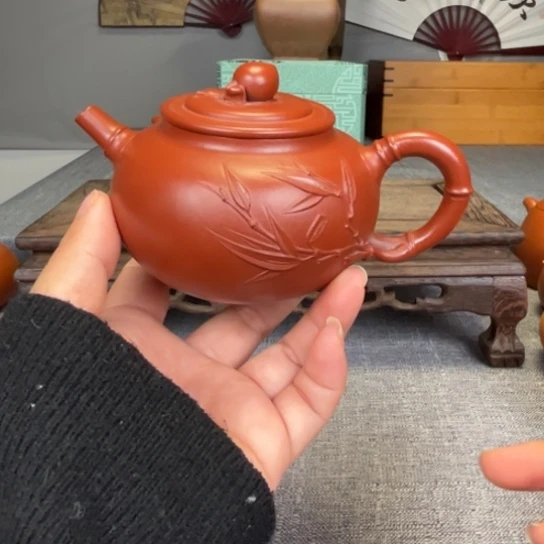 有***州茶壶底槽青宜兴紫砂