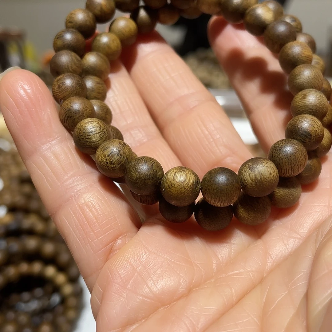 沉香手串8mm单圈5克多样拍一