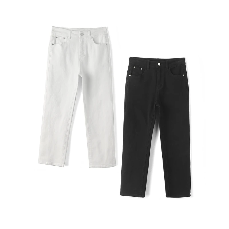 46482【祖系列】高腰修身牛仔裤MZBQ63817