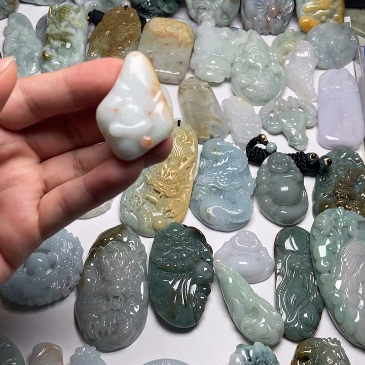 颈饰未镶嵌翡翠悟道87