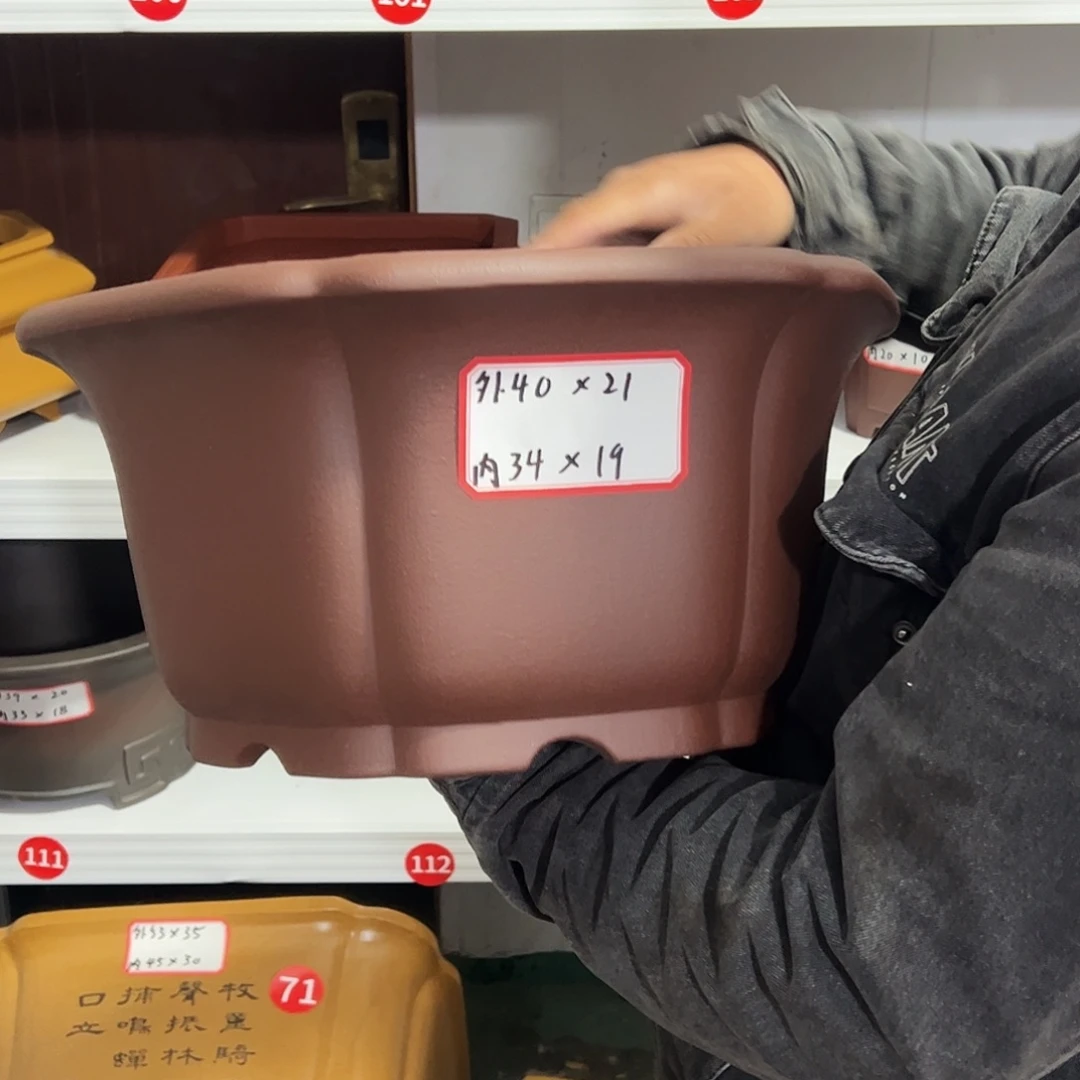 紫砂花盆紫砂花盆