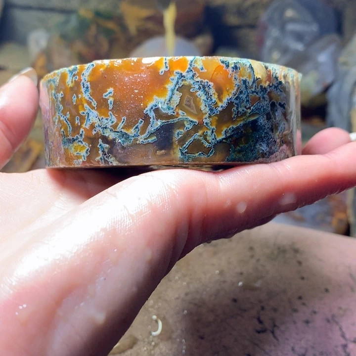 定制玛瑙粉****忆定制手镯