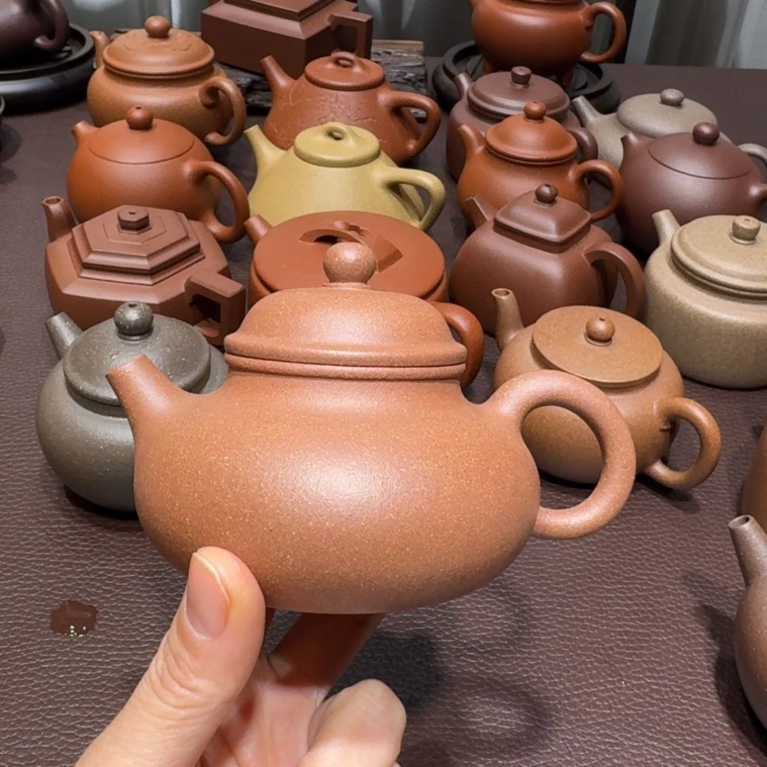 紫砂茶壶静****…清降坡容天180cc