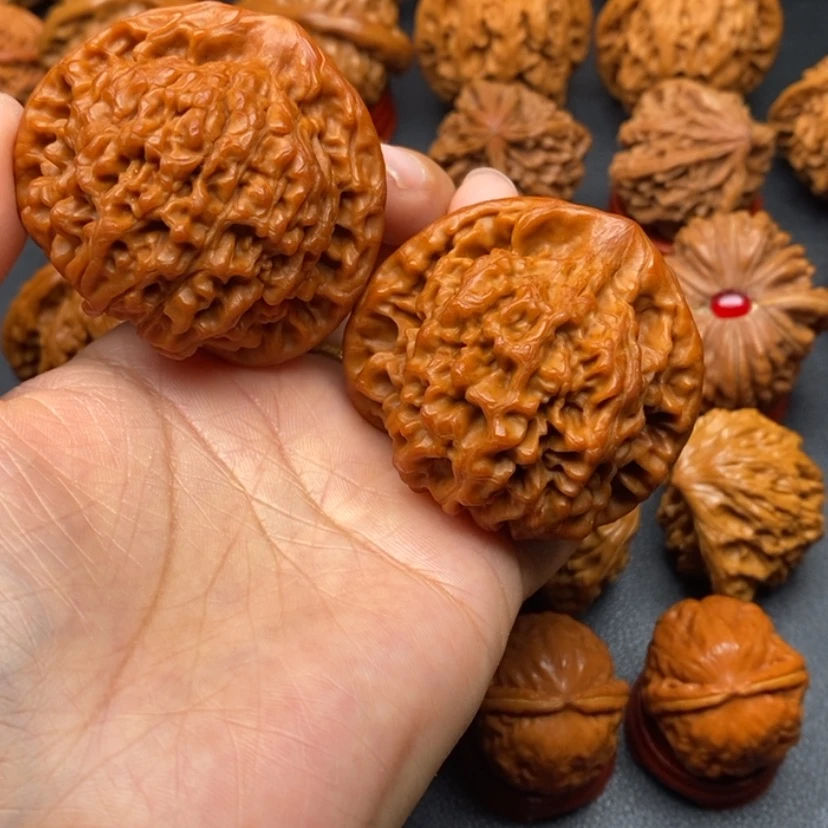 【闪购商品】文玩核桃把件51官帽