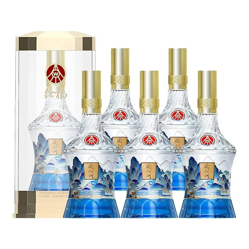 红福-论山河 宜宾五粮液仙林生态出品整箱装52度500毫升6瓶