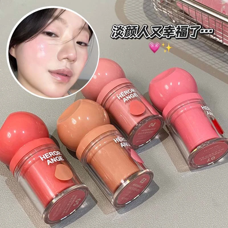 春日明媚嫩妹必备~自然持久液体腮红纯欲显白提亮肤色不易掉色