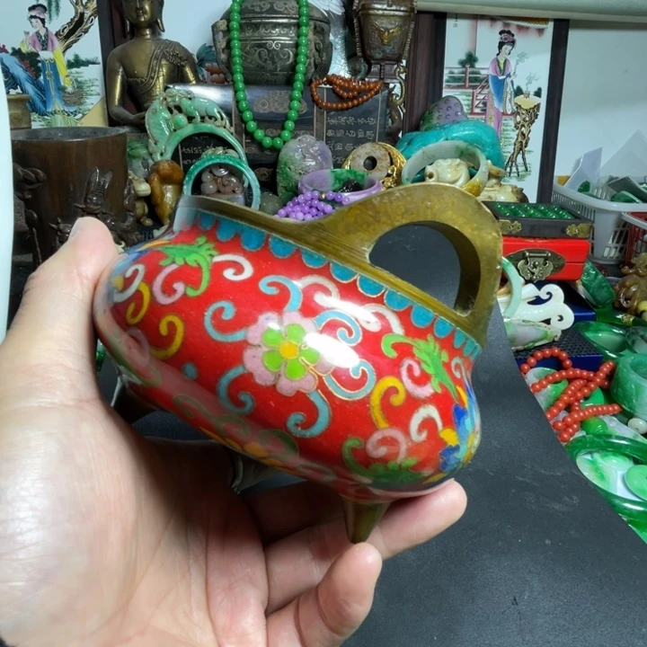 保***居滴血莲花菩提把件