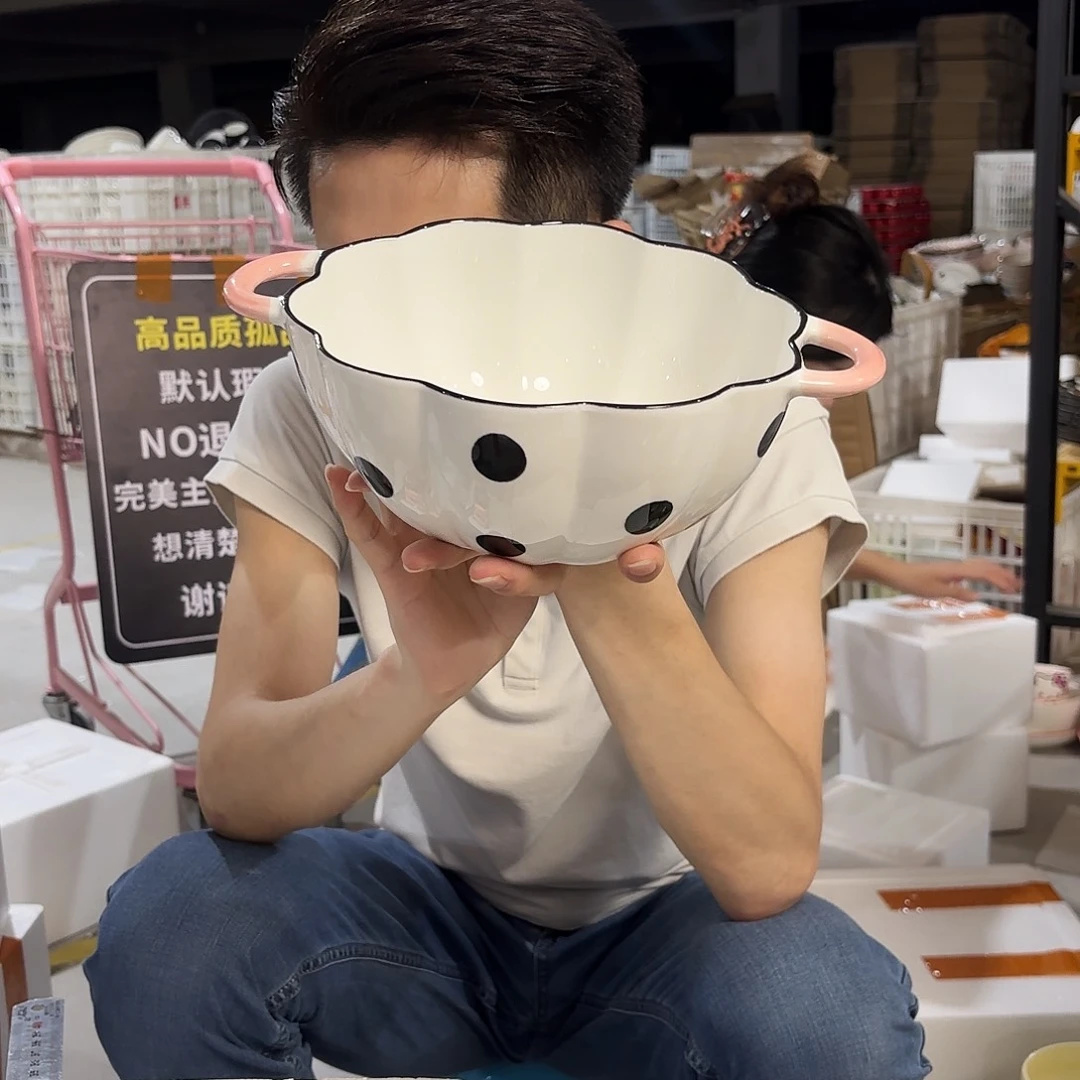 瓷微瑕陶瓷餐具釉下彩