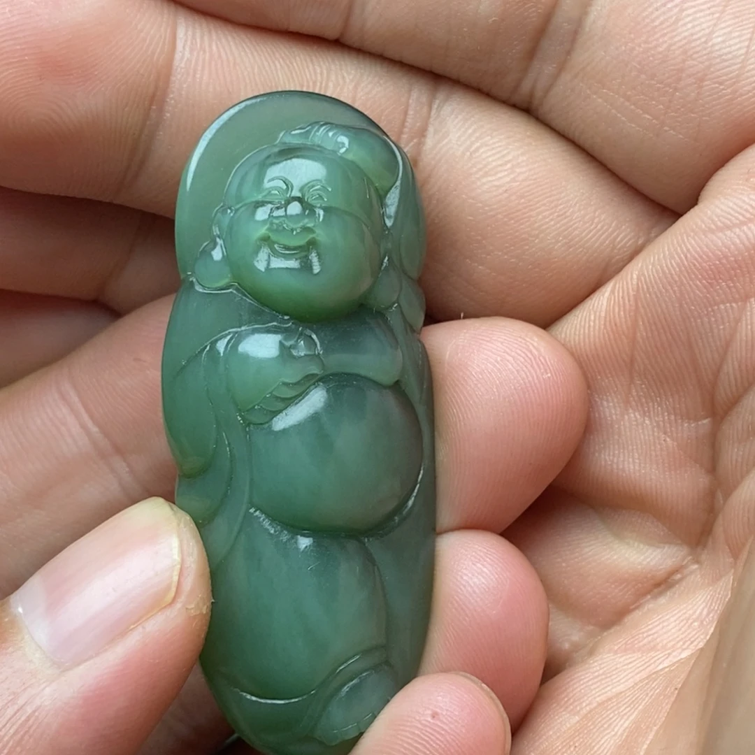 未镶嵌和田玉（碧玉）挂件