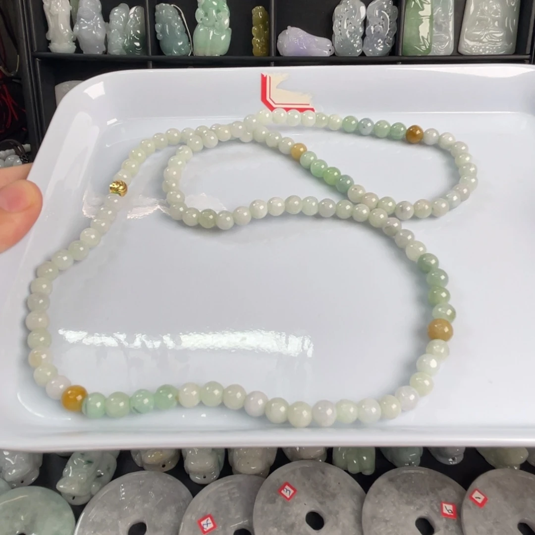 翡翠未镶嵌吊坠(不含链)微瑕