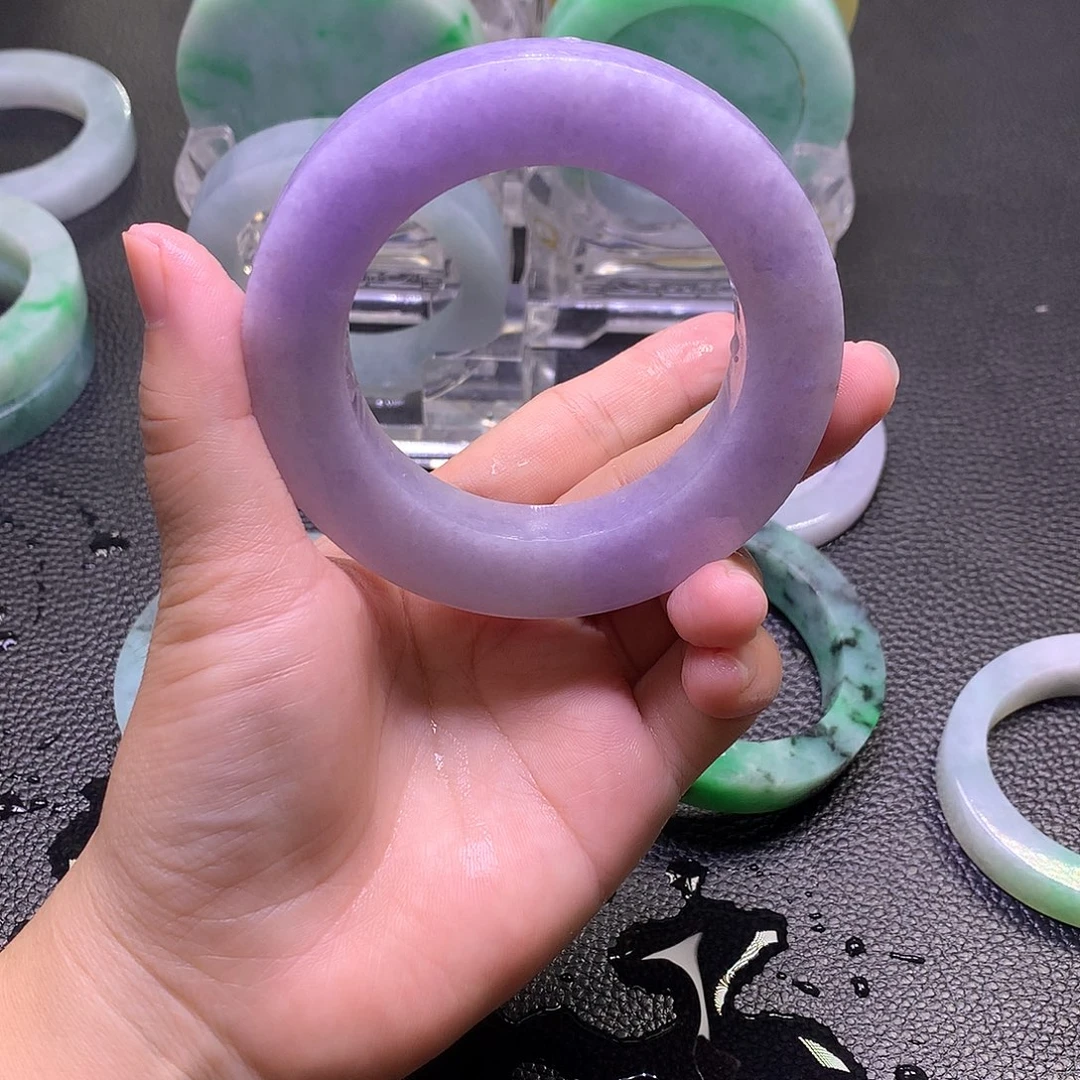 家***站定制翡翠未镶嵌正圈