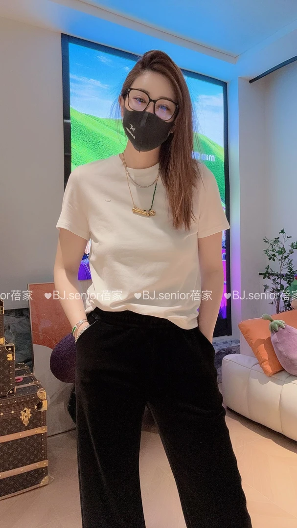 BJ.senior 【百搭贝壳小白T】5092-001