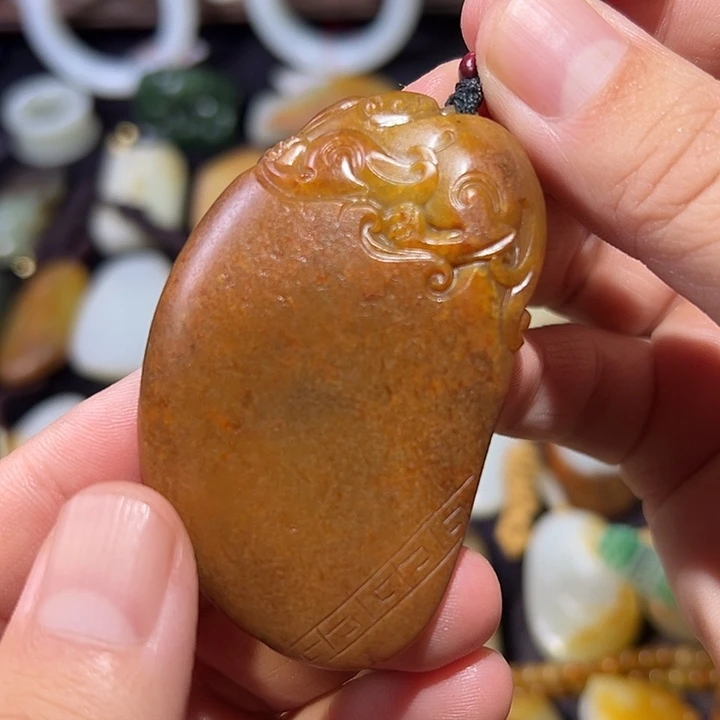 和田玉未镶嵌吊坠(不含链)