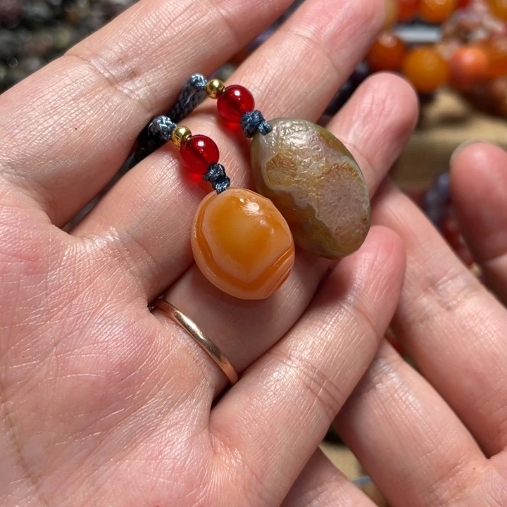 玛瑙/玉髓合金手链