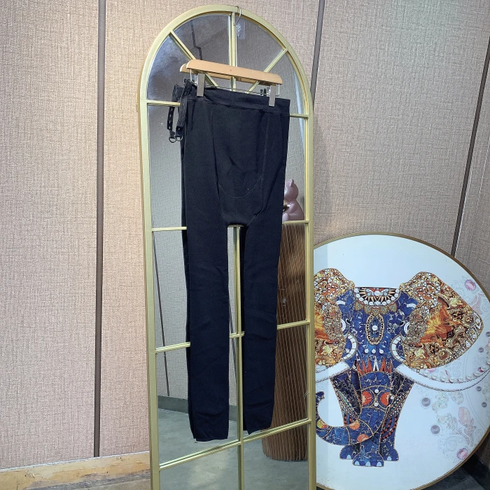 N022孕妇黑色加绒踩脚袜裤100-150