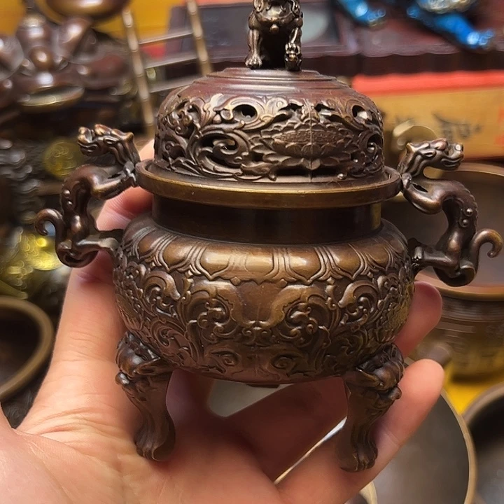 精美铜器摆件下单