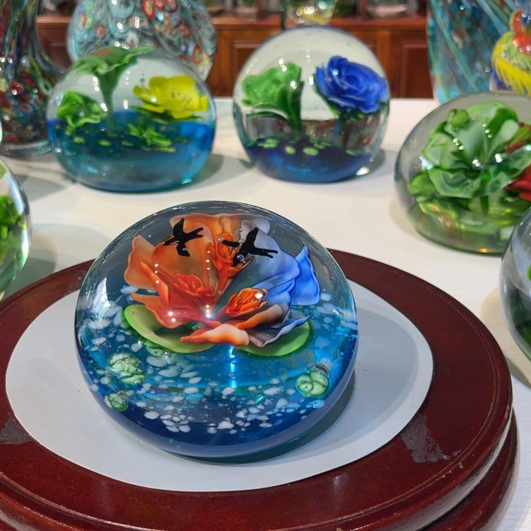 琉璃手工艺品纯手工炸裂