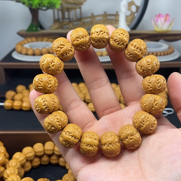 猴头核桃吊坠猴头