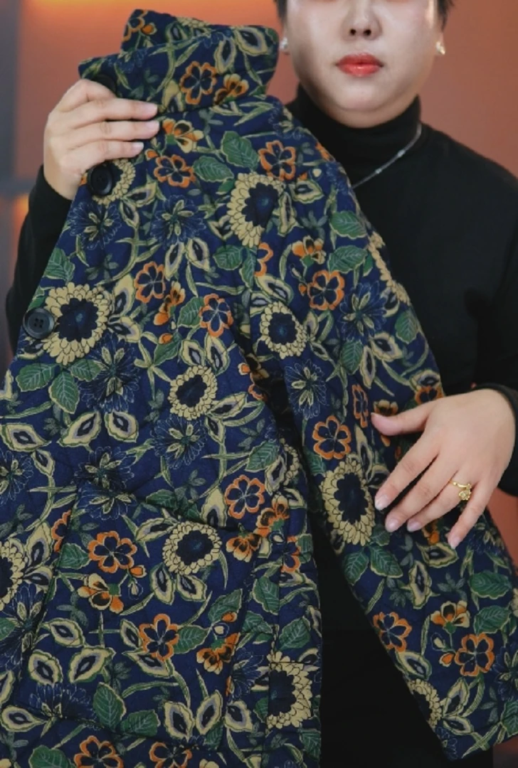 【出口原单】Y1001 2025冬季新款保暖加绒加厚时尚棉服外套春1027